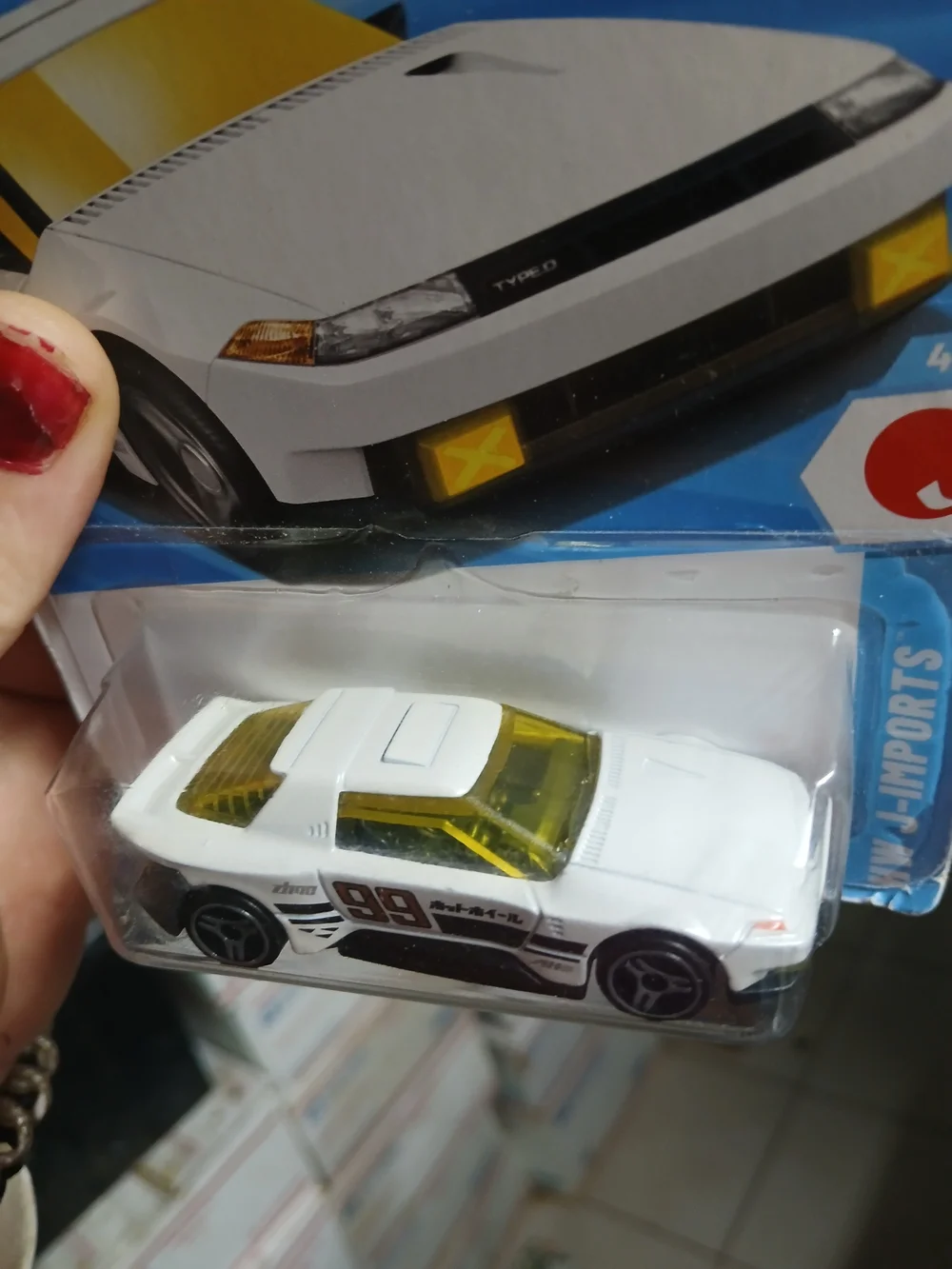 2025 Hot Wheels Hako Type D White HW J-Imports series (number 4/5, collector